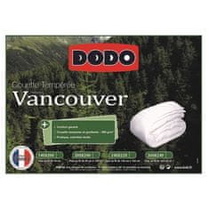 DoDo Hrejivá prikrývka DODO Vancouver, 220 x 240 cm, biela