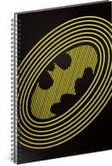 Grooters Špirálový blok Batman – Circles, linajkovaný, A5