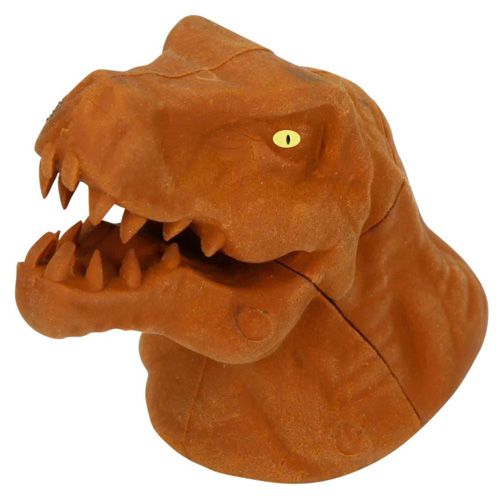 Dino World Guma na gumovanie ASST, Hnedý, T-Rex, 3D puzzle