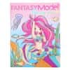 Fantasy Model Maľovanky, kreatívna sada , Morská panna, trblietavé fólie