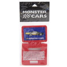 Monster Cars Guma , červená, v tvare laptopu