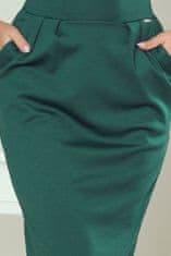 Numoco Dámske midi šaty Sara zelená XL