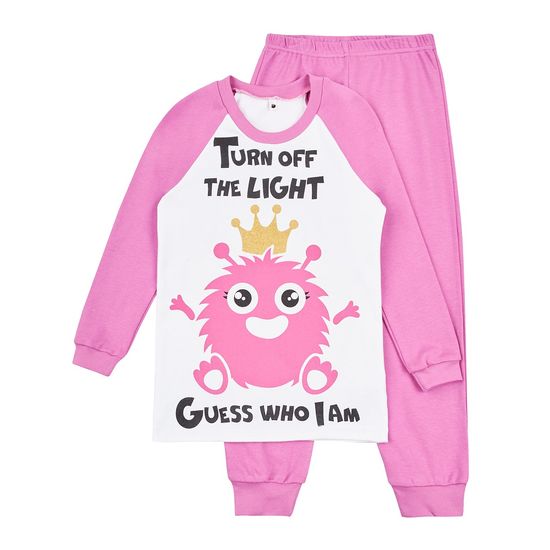 Garnamama dievčenské svietiace pyžamo Neon