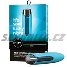 Key Nyx / mini vibrátor - Modrá