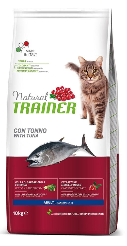 TRAINER Natural Cat Adult tuniak 10 kg