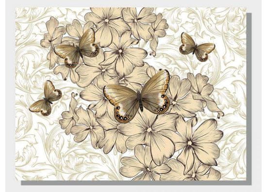 Dimex Dimex, obrazy na plátne - Motýle 100 x 75 cm