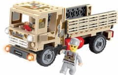 Blocki Blocki stavebnice vojenské nákladní auto kompatibilní 183 dílů