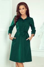 Numoco Dámske mini šaty Sandy zelená S