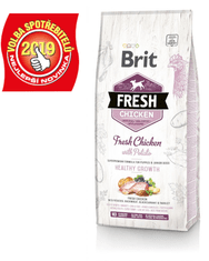 Brit Fresh Chicken with Potato Puppy Healthy Growth 12 kg