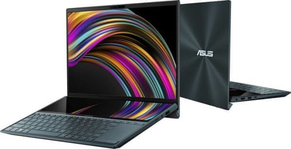 Notebook Asus ZenBook Duo Intel Core i7, NVIDIA GeForce MX250, dva dotykové displeje 