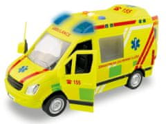 Ambulancia na zotrvačník so zvukom