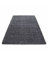 Ayyildiz Kusový koberec Dream Shaggy 4000 grey 80x150