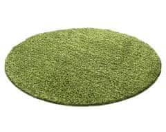 Ayyildiz Kusový koberec Dream Shaggy 4000 Green kruh 120x120 (priemer) kruh