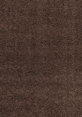 Ayyildiz Kusový koberec Dream Shaggy 4000 brown 80x150