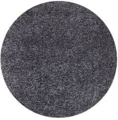Ayyildiz Kusový koberec Life Shaggy 1500 grey kruh 80x80 (priemer) kruh