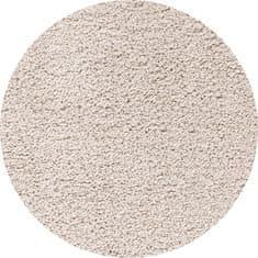 Ayyildiz Kusový koberec Life Shaggy 1500 beige kruh 200x200 (priemer) kruh