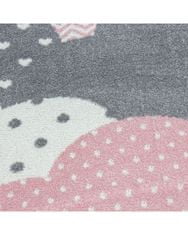 Ayyildiz DOPREDAJ: 80x150 cm Detský kusový koberec Bambi 820 pink 80x150