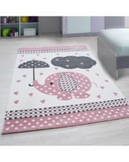 Ayyildiz Kusový koberec Kids 570 pink 80x150