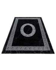 DOPREDAJ: 160x230 cm Kusový koberec Plus 8009 black 160x230