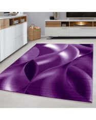 Kusový koberec Plus 8008 lila 80x150