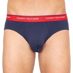 Tommy Hilfiger 3PACK pánske slipy tmavo modré (1U87903766 904) - veľkosť S