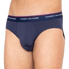 Tommy Hilfiger 3PACK pánske slipy tmavo modré (1U87903766 904) - veľkosť S