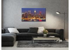 Dimex Dimex, obrazy na plátne - Nočný Manhattan 90 x 50 cm