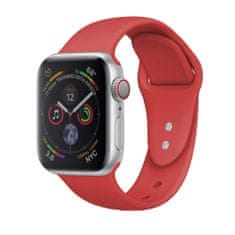 MAX Náhradný remienok pre Apple Watch 44mm MAS01 červený