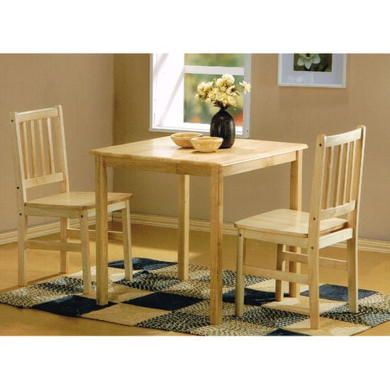 IDEA nábytok Stôl + 2 stoličky GENT lak