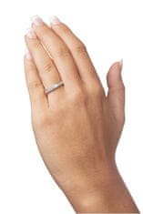 Brilio Silver Strieborný prsteň s kryštálmi 426 001 00299 04 (Obvod 50 mm)