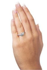 Brilio Silver Strieborný zásnubný prsteň 426 001 00534 04 (Obvod 50 mm)