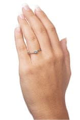 Brilio Silver Strieborný zásnubný prsteň 426 001 00538 04 (Obvod 51 mm)