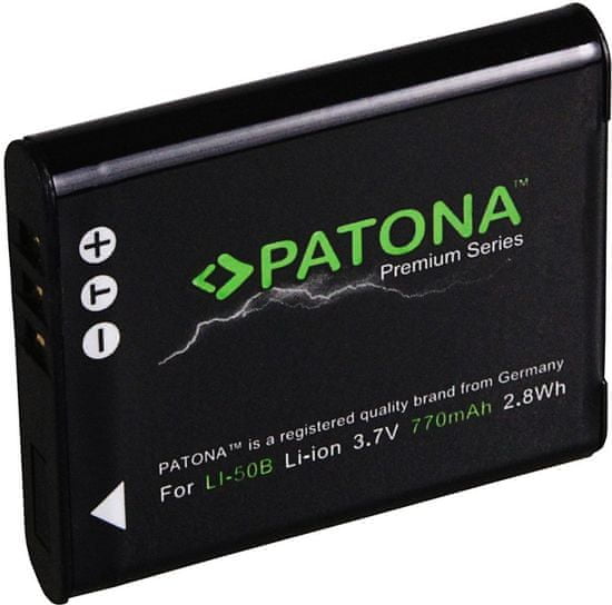 PATONA Batéria pre foto Olympus Li-50B 770mAh Li-Ion Premium (PT1199)