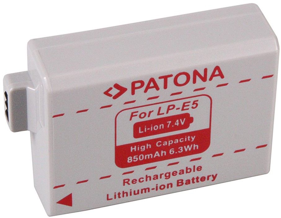 PATONA Batéria pre foto Canon LP-E5 850 mAh (PT1012)
