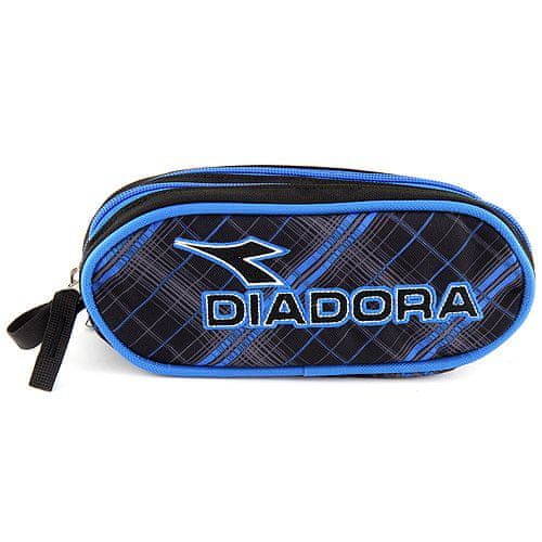 Diadora Školský peračník , elipsovitý, čierno-modrý