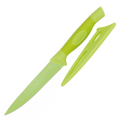 Stellar Univerzálny nôž , Colourtone, čepeľ nerezová, 12 cm, zelený