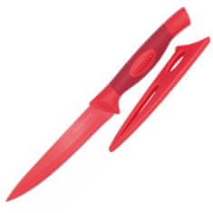 Stellar Univerzálny nôž , Colourtone, čepeľ nerezová, 12 cm, červený