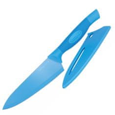 Stellar Kuchársky nôž , Colourtone, čepeľ nerezová, 18 cm, modrý