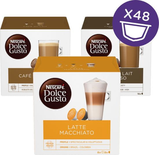 NESCAFÉ Dolce Gusto® kávové kapsule white mix 2