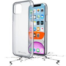 CellularLine Zadný číry kryt s ochranným rámčekom Clear Duo pro Apple iPhone 11 CLEARDUOIPHXR2T
