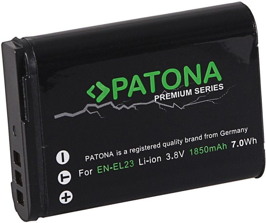 PATONA Batéria pre foto Nikon EN-EL23 1850 mAh Li-Ion Premium (PT1220)