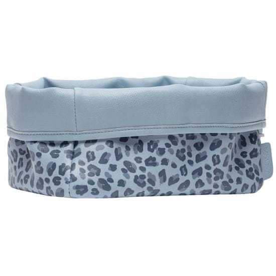 Bebe-jou Textilný košík na dojčenské potreby Leopard Blue