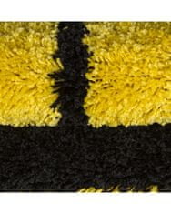 Ayyildiz Kusový koberec Fun 6001 yellow 100x100 (priemer) kruh