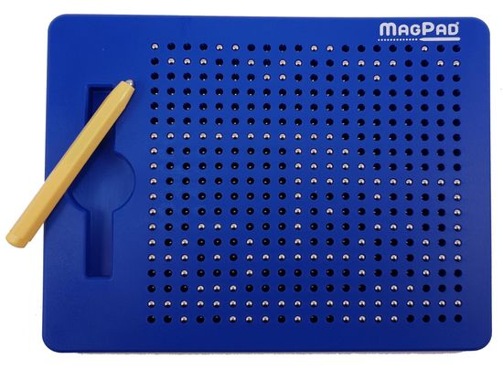 MagPad Magnetická kresliaca tabuľka 380 guličiek modrá