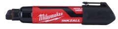 Milwaukee MILWAUKEE Značkovač - popisovač INKZALL "XL" plochý hrot - čierny