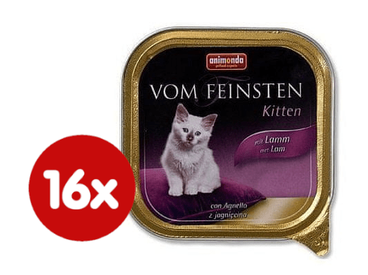 Animonda Vom Feinstein cat junior jehně 16x100g