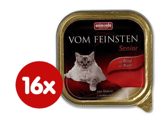 Animonda Vom Feinstein cat senior hovädzie 16x100