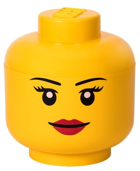 LEGO Úložná hlava (veľkosť L) - dievča