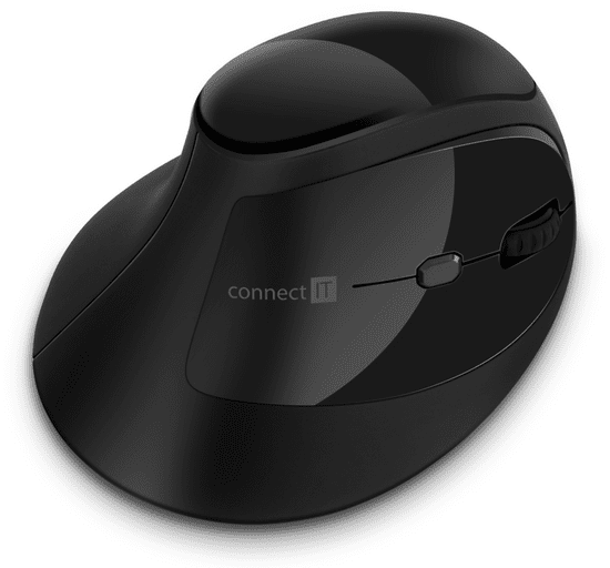 Connect IT FOR HEALTH ergonomická vertikálna myš (CMO-2801-BK)