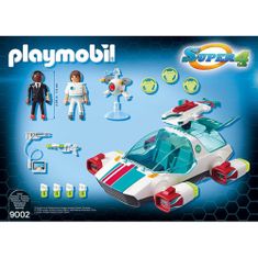 Playmobil FulguriX s agentom Genom , Super 4, 45 dielikov